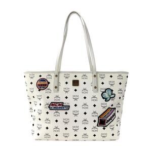 MCM Monogram Victory Patch Anya Zip Tote & Pochette